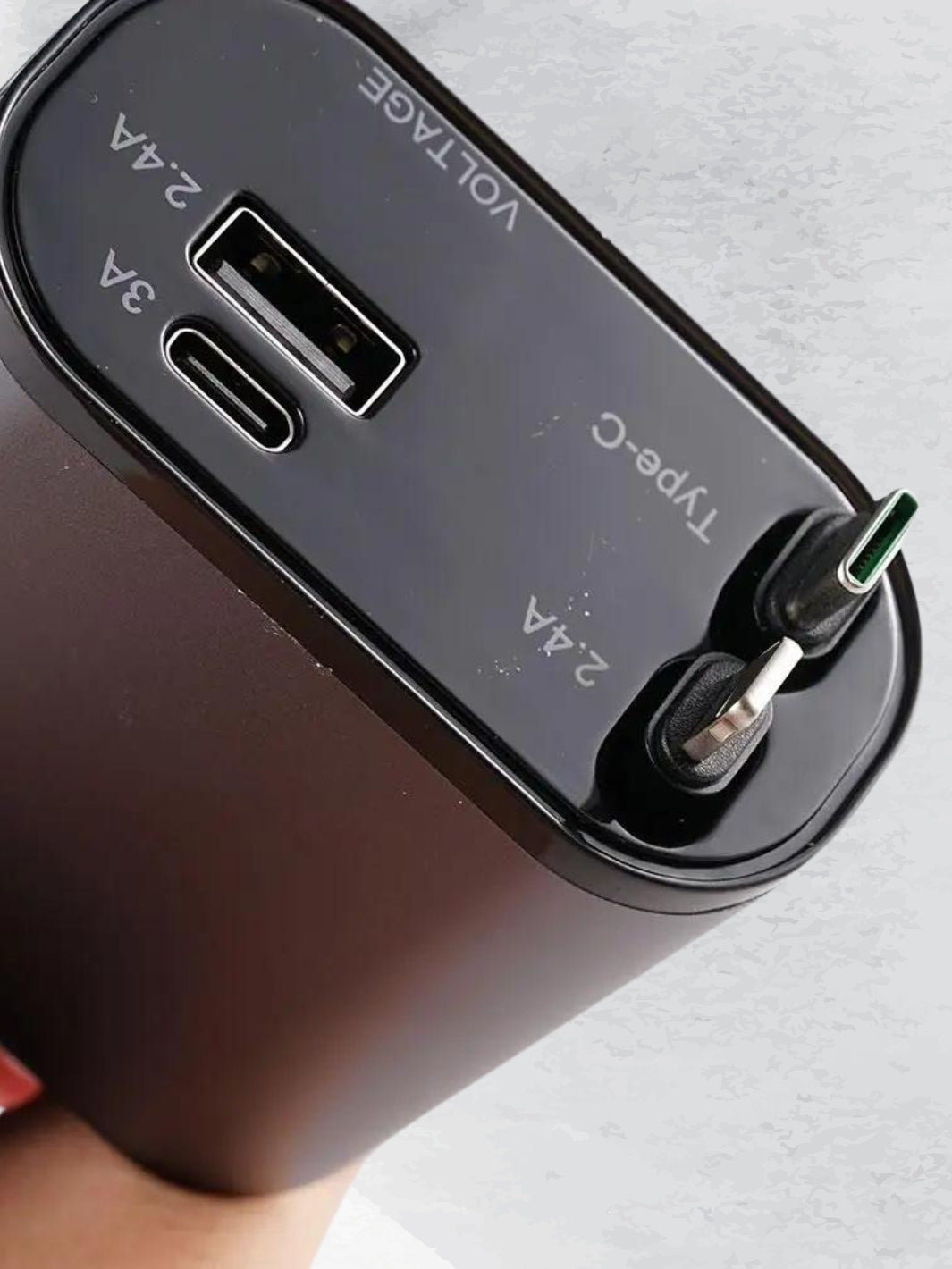 Chargeur Rapide 4-en-1 rétractable pour Voiture