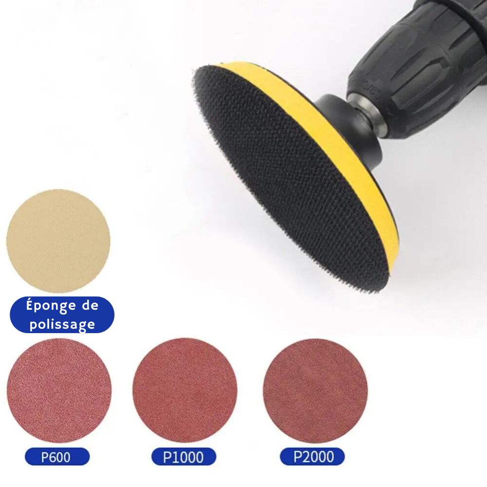 Kit Polissage Phare| Rénovez Vos Phares en Quelques Minutes