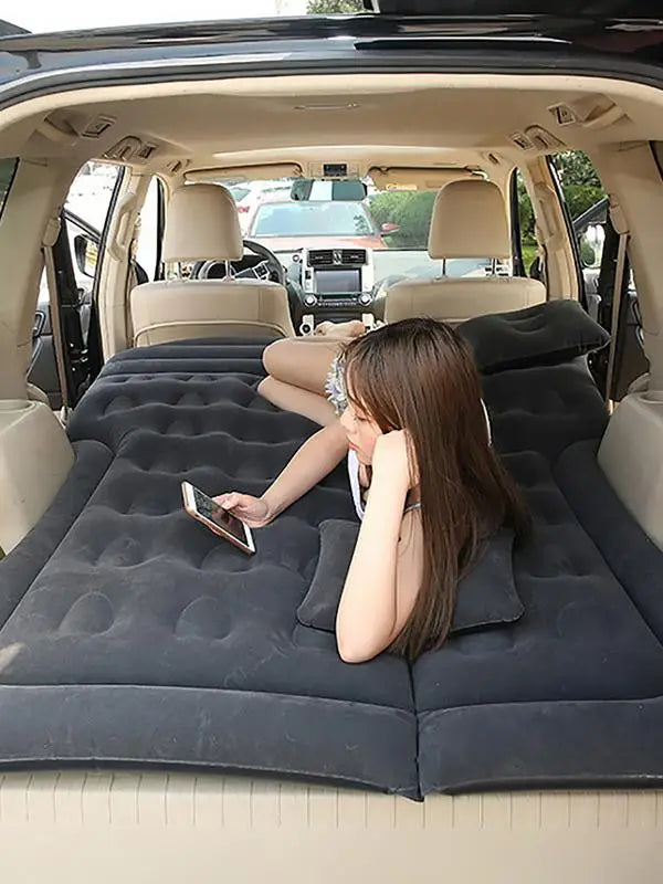 Matelas Autogonflant Gris pour Voiture