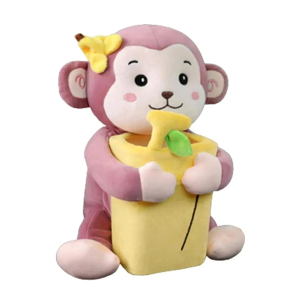 Peluche Petit Singe pou Accoudoir de Voiture