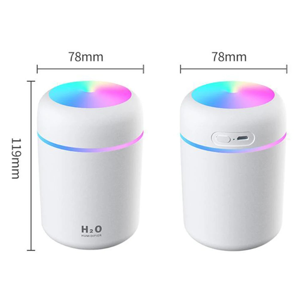 Humidificateur Portable Rose pour Voiture