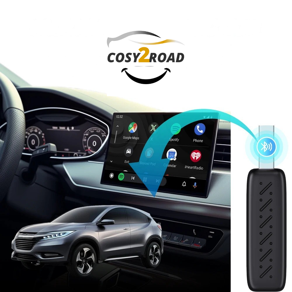Adaptateur CarPlay Sans Fil | Dongle USB 2 en 1 | Technologie & Simplicité®