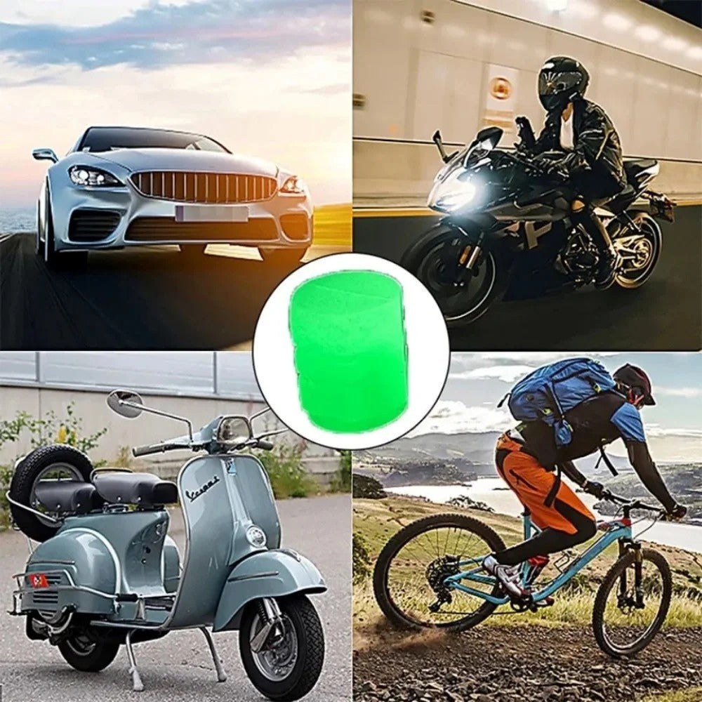 Bouchon de Pneu Fluorescent | Design Brillant®