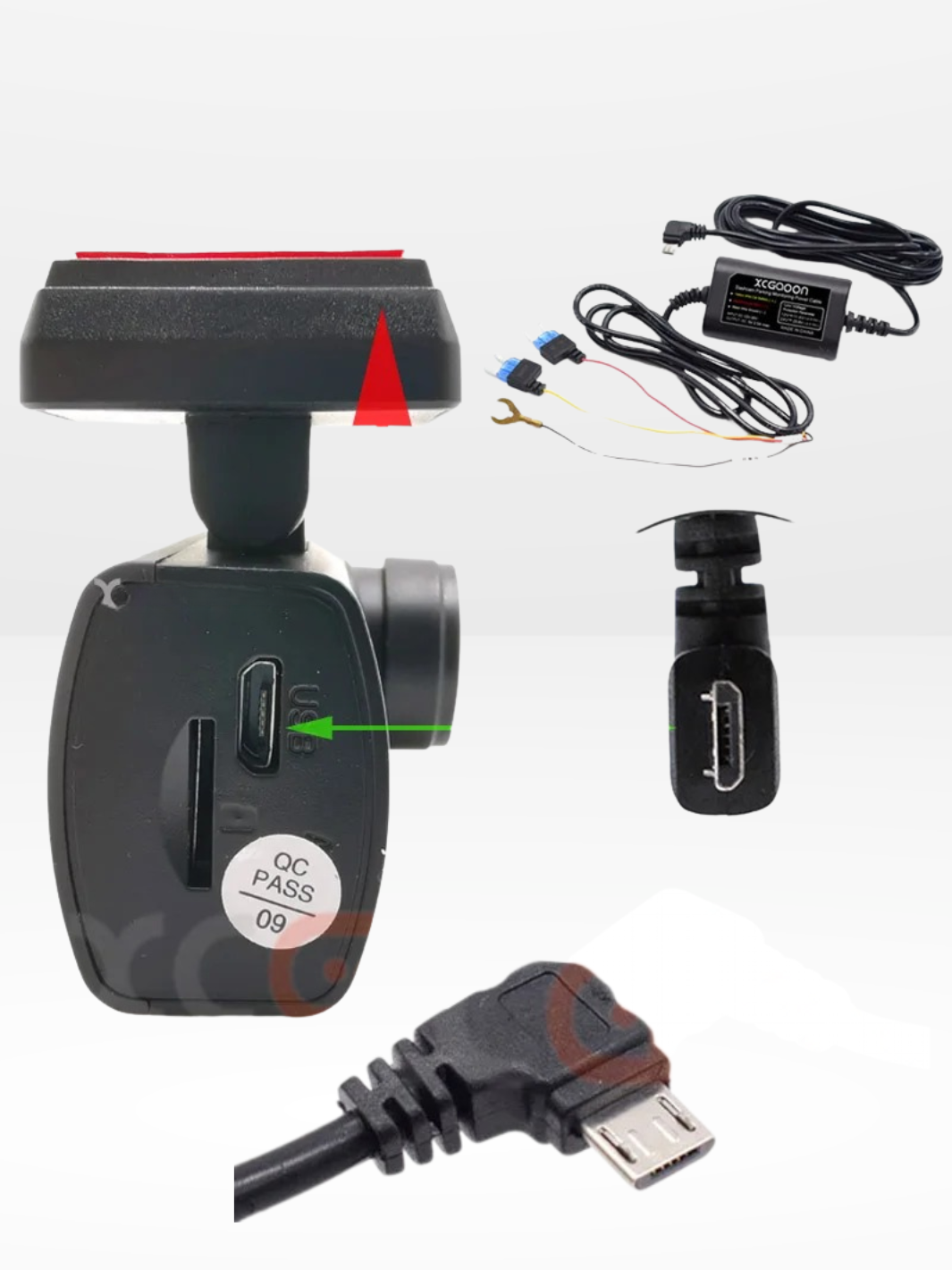 Kit de câblage Hardwire pour Dashcam – Mode Parking 24h/24