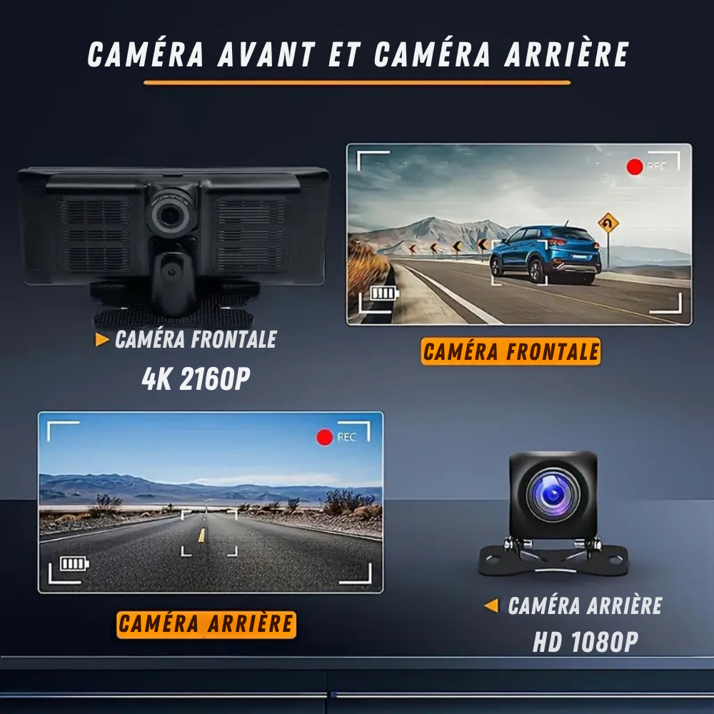 Écran CarPlay avec Caméra Embarquée | La Technologie Suprême®
