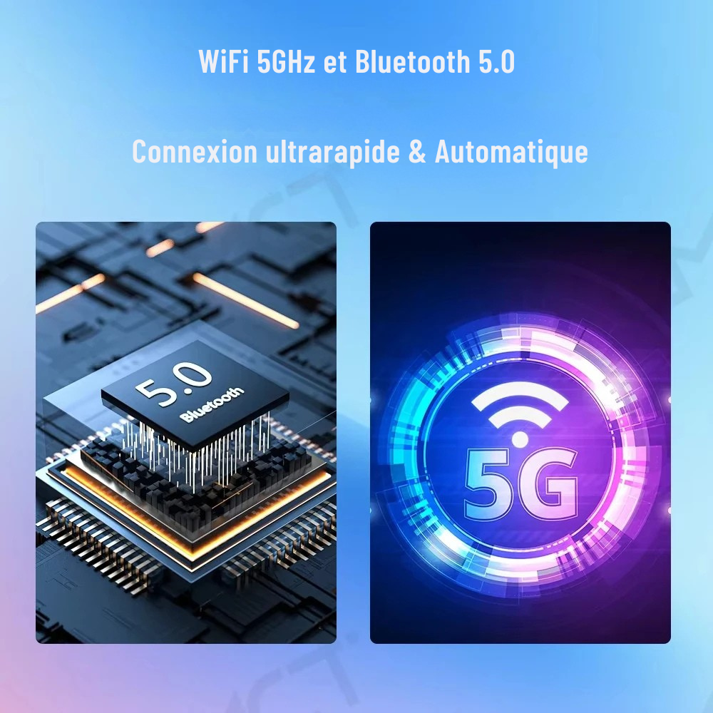 Adaptateur CarPlay Sans Fil | Dongle USB 2 en 1 | Technologie & Simplicité®