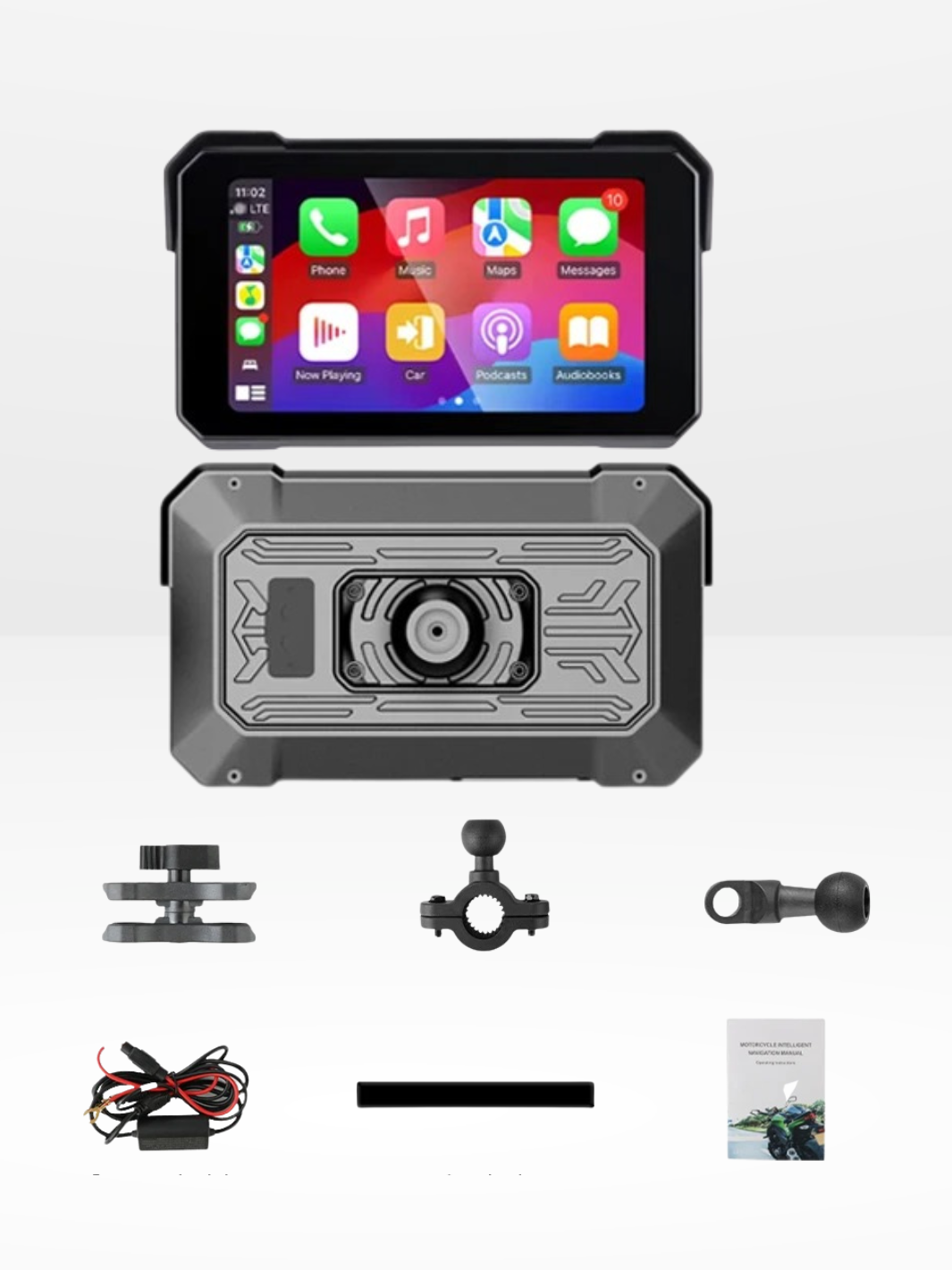 Écran Carplay Moto | Étanche & Universel – Navigation, Sécurité & Connectivité
