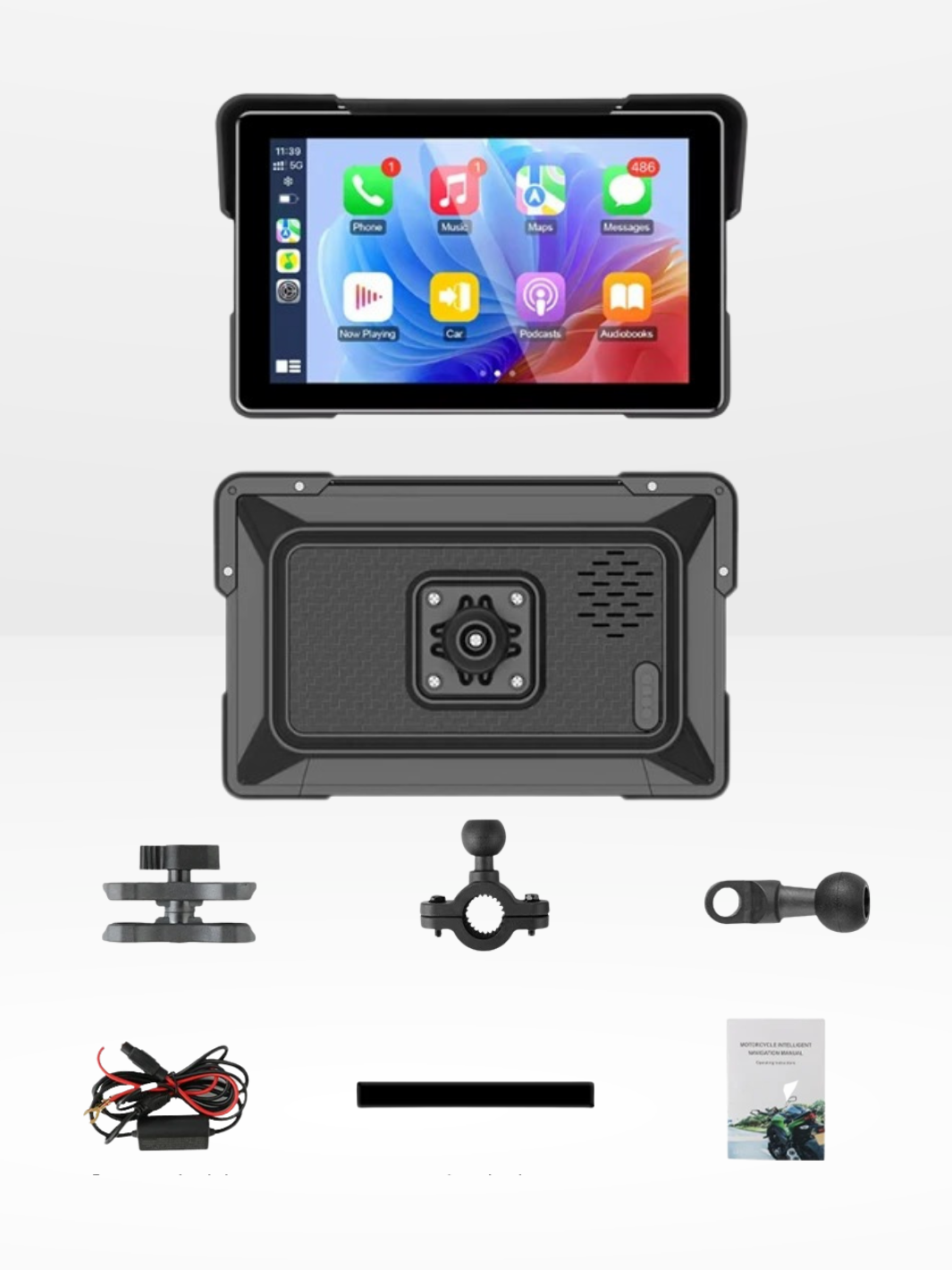 Écran Carplay Moto | Étanche & Universel – Navigation, Sécurité & Connectivité