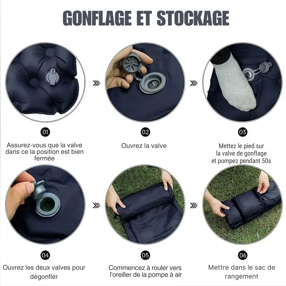 Matelas Gonflable 2 Places | Confort Nomade ®