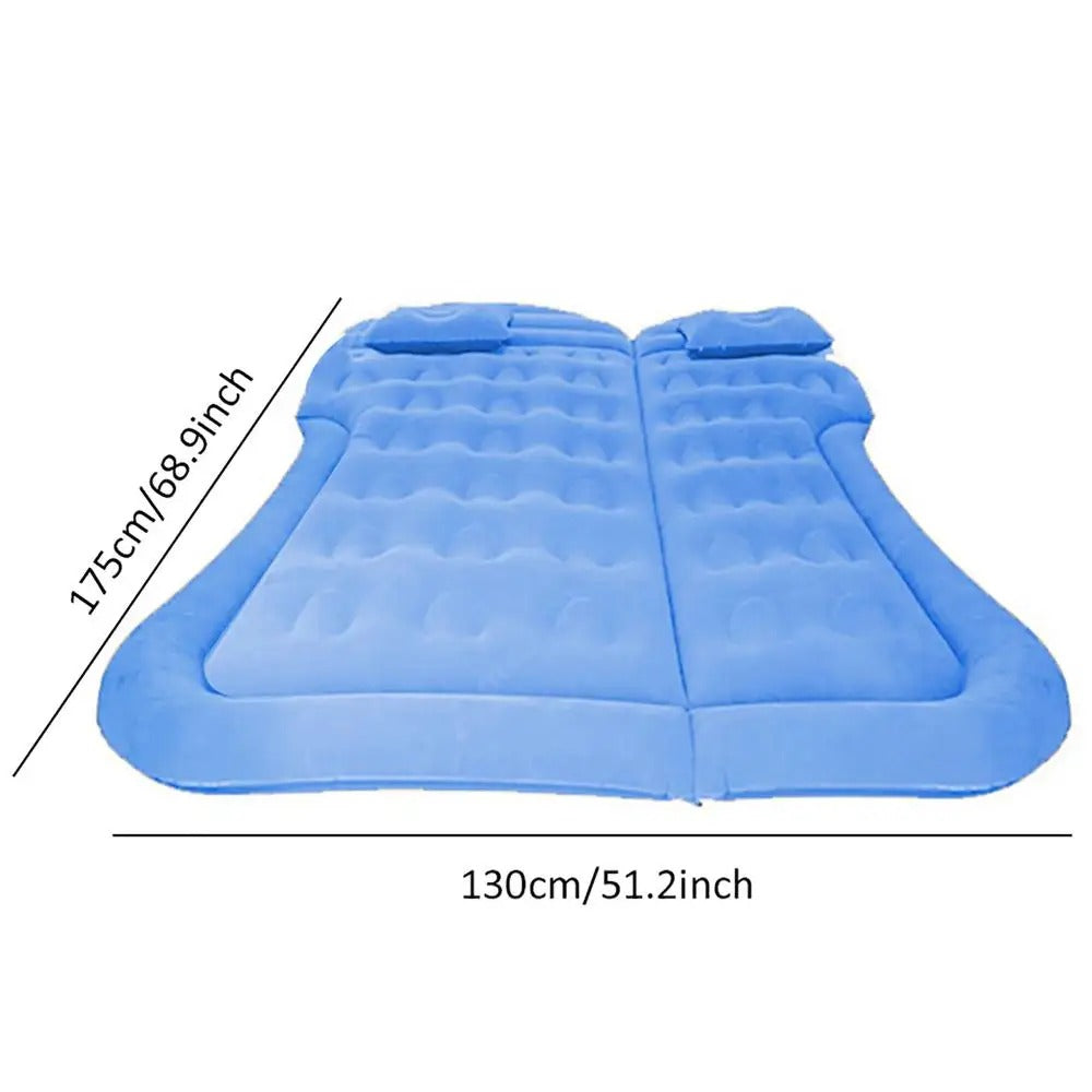 Matelas Autogonflant Bleu pour Voiture