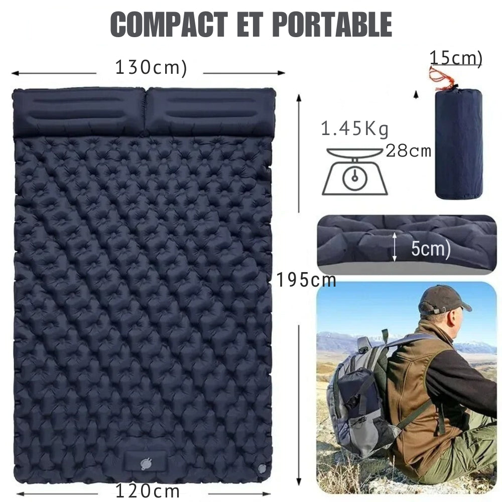 Matelas Gonflable 2 Places | Confort Nomade ®