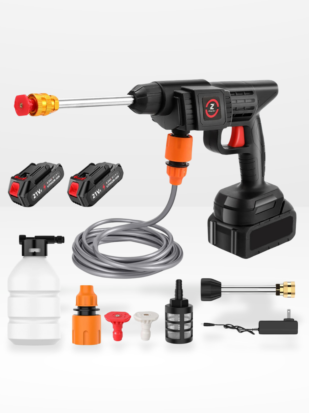 Nettoyeur Haute Pression Sans Fil 50 Bars | Puissant & Portable