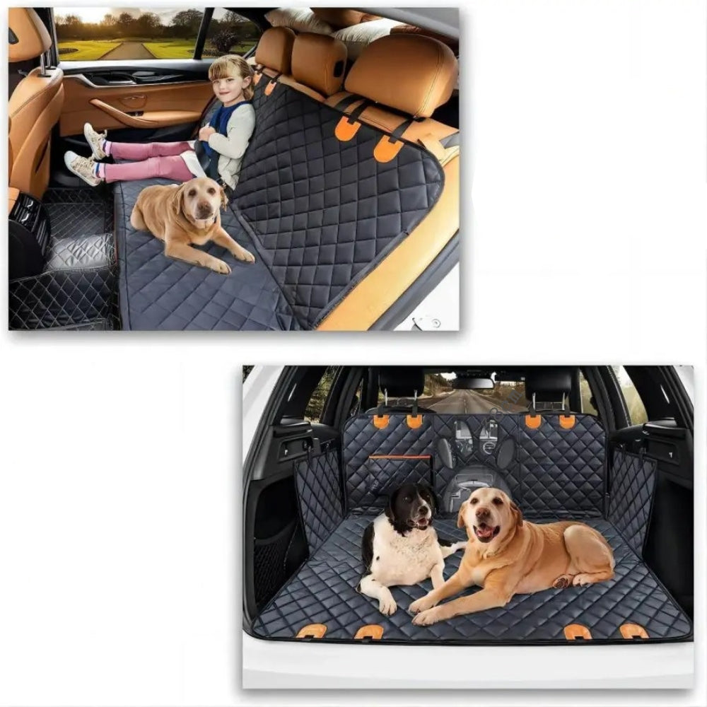 Protection pour Chien Siège Arrière Voiture | Trajet Sûr ®