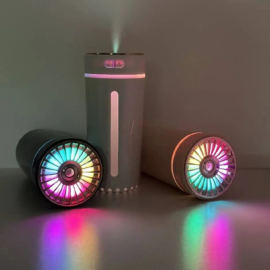 Humidificateur d'air Rose Coloré pour Voiture