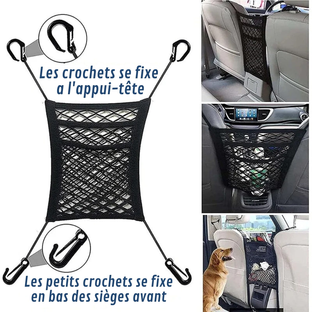 Filet voiture chien | Filet Pratique®