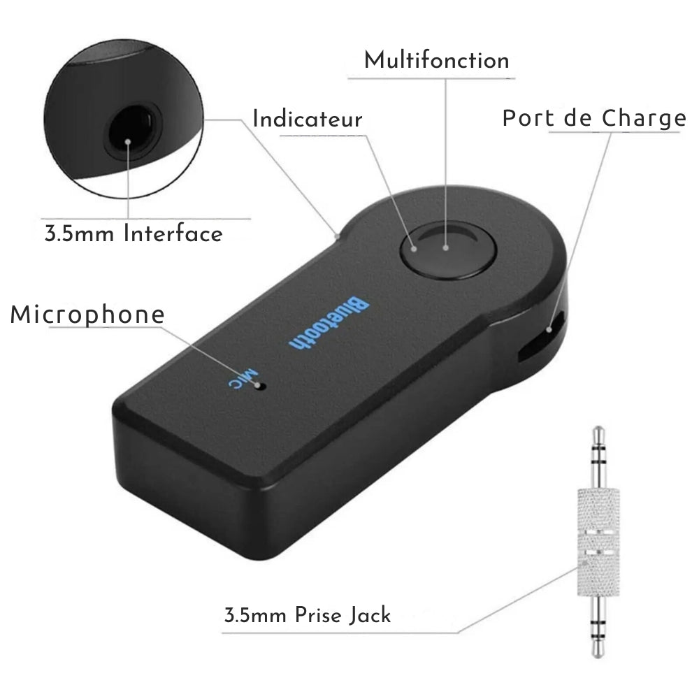 Prise Jack Bluetooth | Connexion Parfaite ®