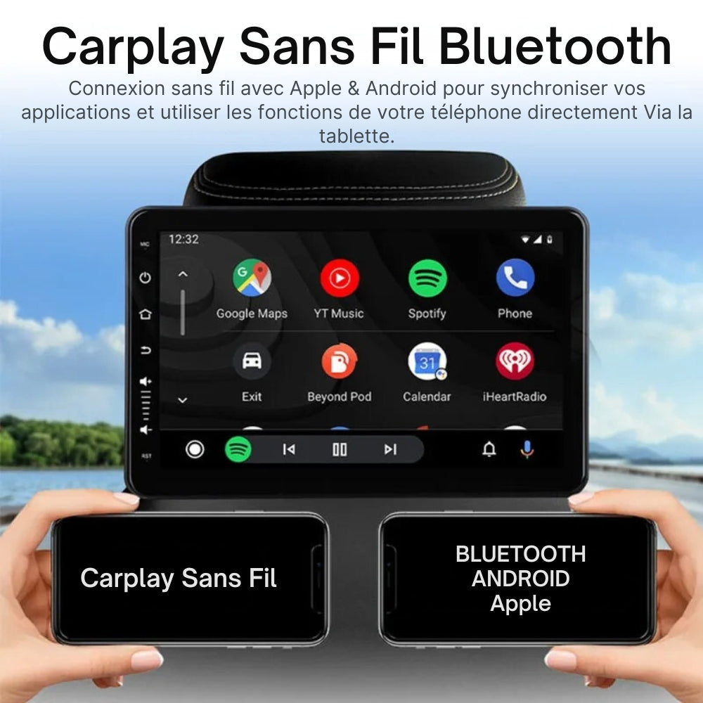 Ecran Voiture Appui-tête Bluetooth | Divertissement Mobile ®