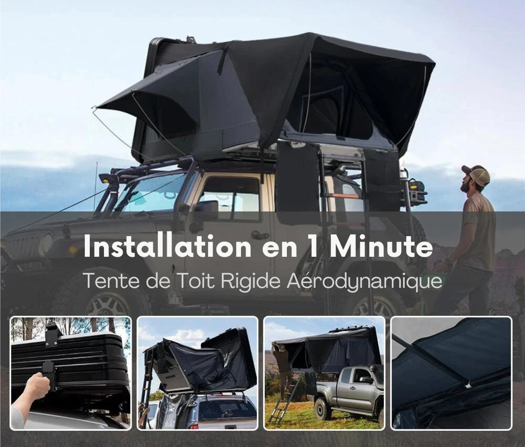 Tente de Toit Rigide 4 Places | Liberté Mobile ®