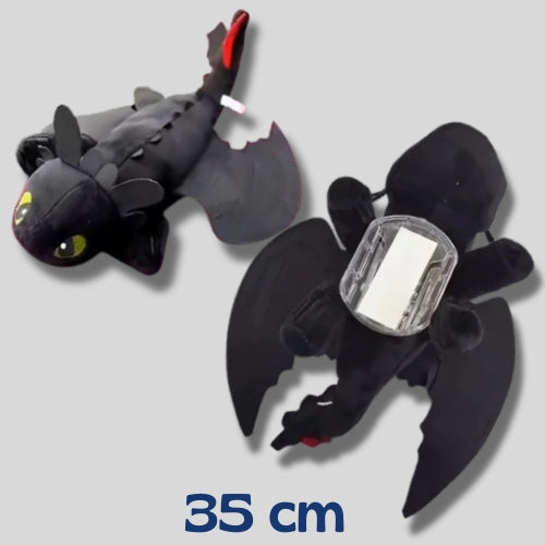 Krokmou le Dragon Peluche Qui S'Accroche au Voiture et Moto