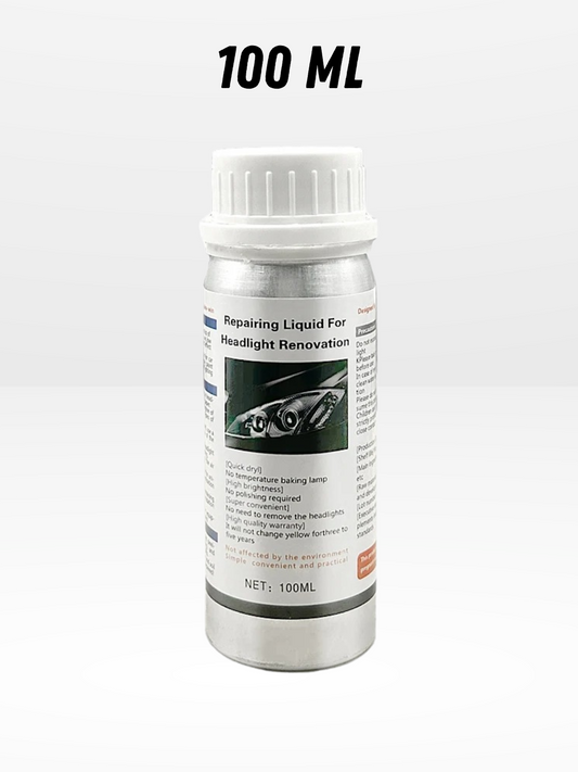 Recharge liquide rénovateur phares – Liquide réparation optiques auto