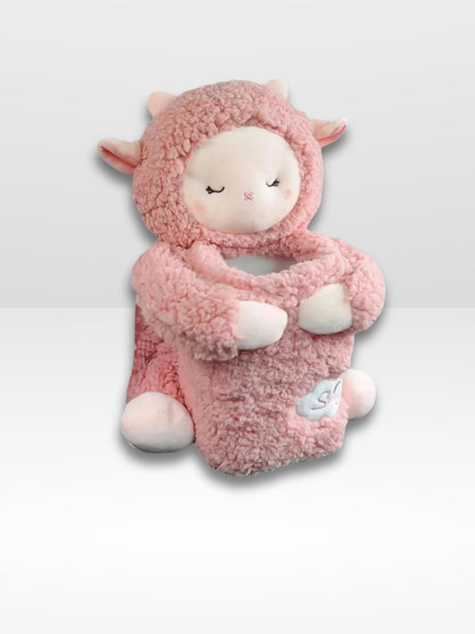 Peluche Mouton 2 en 1 pour voiture