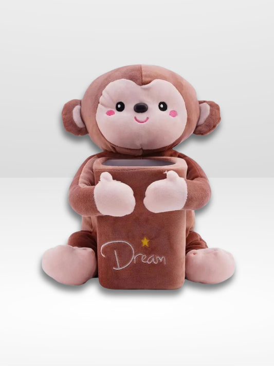 Peluche Singe pour Accoudoir de Voiture