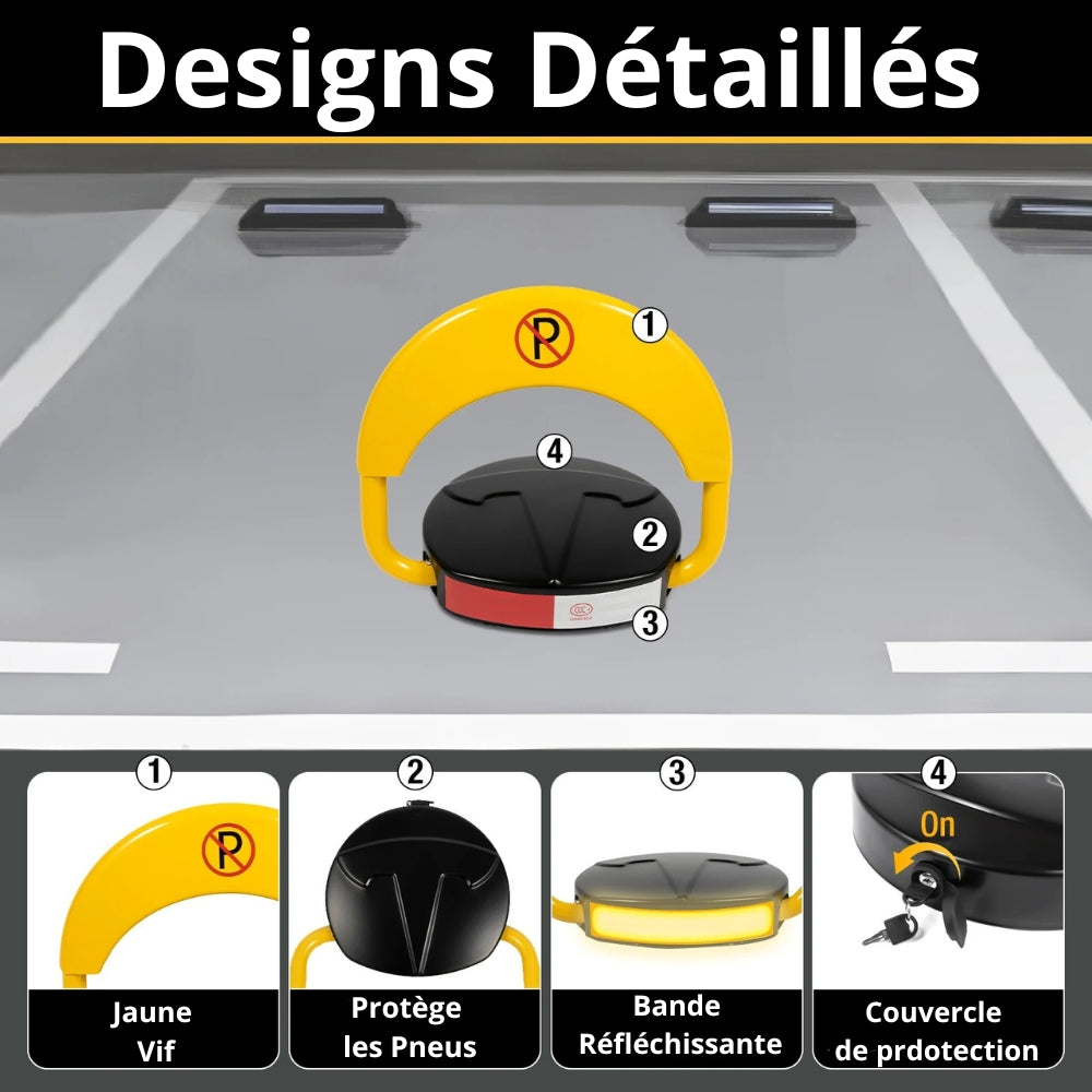 Barrière de Parking sans perçage | Arceau Automatique®