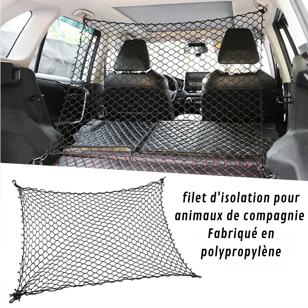 Filet de Rangement Coffre de Voiture, Extensible Élastiqu Bagages Fixe Filet de Rangement Coffre de Voiture, Extensible Élastiqu Bagages Fixe